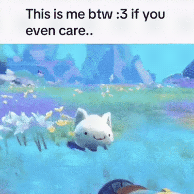 White Cat Swimming This Is Me Btw :3 If You Even Care GIF