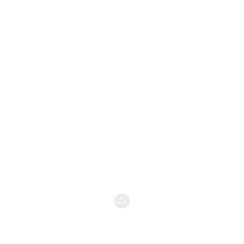 White Circle With Three Lines Sticker