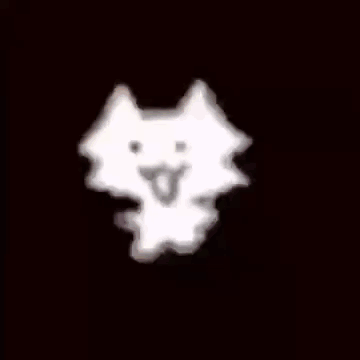 White Cloud Floating GIF