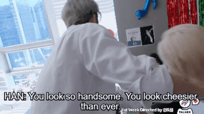White Coat Man Tells Han He's Cheesier Than Ever GIF