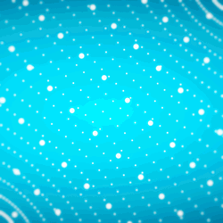 White Dots On Blue Background