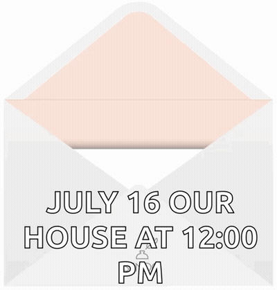White Envelope July 16 Our House At 12:00 PM GIF