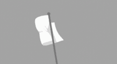 White Flag Waving GIF