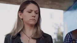 White Girl Suddenly Puking GIF