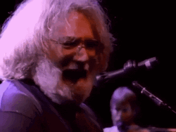 White Hair Jerry Garcia GIF