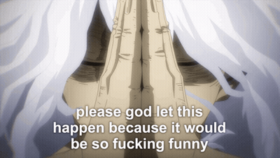 White Hair Man Praying Please God Let This Happen GIF