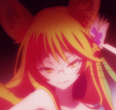 White Hair Red Eyes Girl With Roses GIF