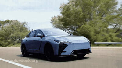White Lexus With Red Bow On Top GIF