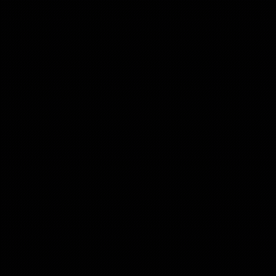 White Lightning Bolt In Circle GIF