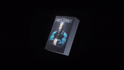 White Object Glowing In The Dark GIF