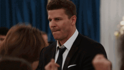 White People Dancing David Boreanaz GIF