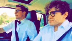 White People Inside A Car GIF