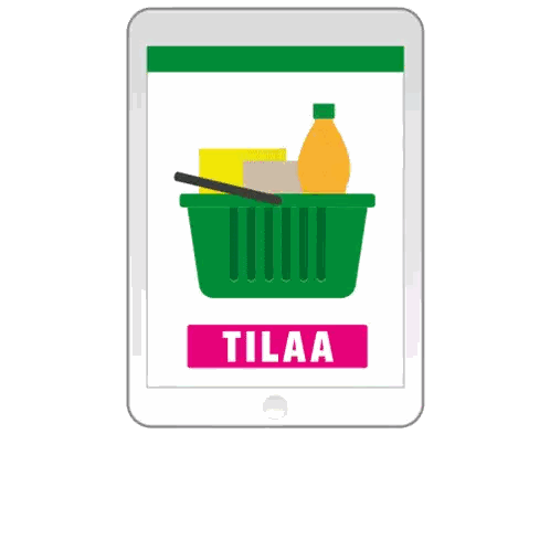 White Plastic Bag With Green S Sticker