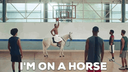 White Pommel Horse Basketball GIF