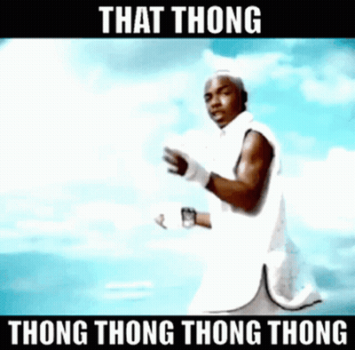 White Robe Man Walking Sky Saying Thong Thong Thong GIF