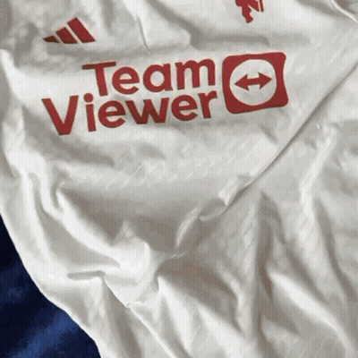 White Shirt Saying Team Viewer GIF