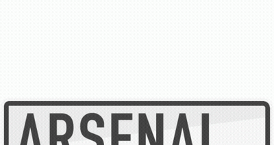White Sign Saying Arsenal Coyg GIF