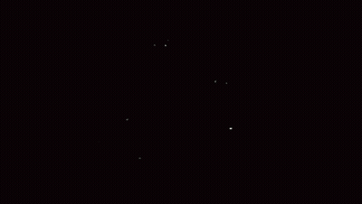 White Skull In Circle Saying OK GIF