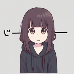 White Spinning Anime Eyes GIF