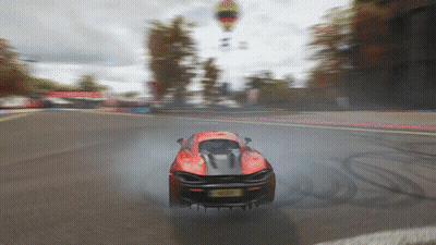 White Sports Car Driving Cost License Plate GIF