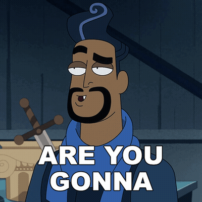 White-Suited Men And Masks Around White Coffin GIF