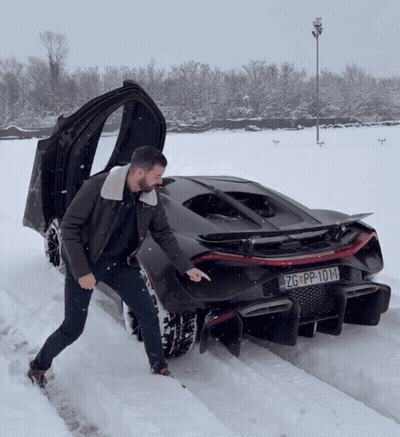 White Toy Car GIF