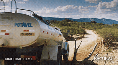 White Truck With Potavel Ecuador GIF