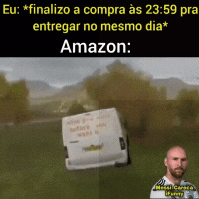 White Van Flying Through Air Meme GIF