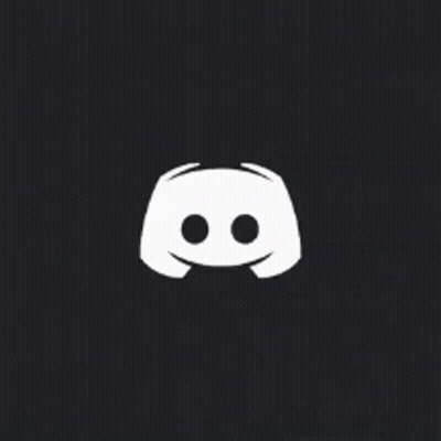 White Yin Yang On Black Background GIF