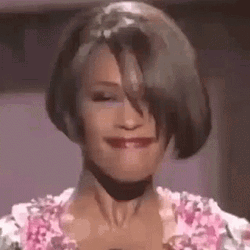 Whitney Houston Head Shake GIF