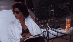 Whitney Houston Taking A Deep Breath GIF