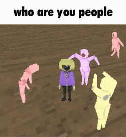 Who Are You People Binary Goblin GIF