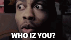 Who Are You Wide Eyes GIF