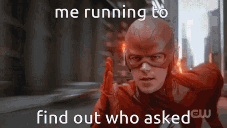 Who Asked Flash GIF