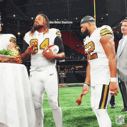 Who Dat Saints Players Buffet GIF