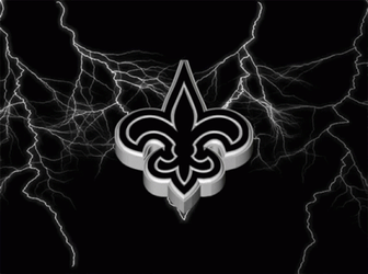 Who Dat Saints Strikes Lightning GIF