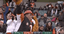 Who Dey Bengals Football Fan Cheering GIF