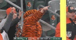 Who Dey Cincinnati Bengals Fan Applauding GIF