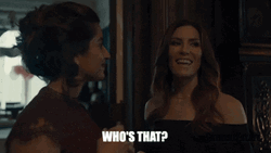 Who Is That Curious Lady Asking GIF