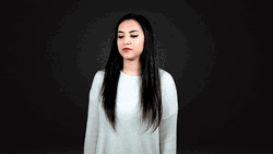 Who Me Flabbergasted Cute Girl GIF