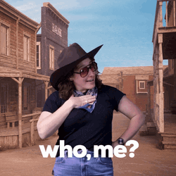 Who Me Julia Schulman Cow Girl GIF