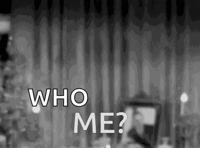 Who Me Text GIF