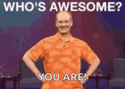 Who's Awesome You Are Rock Star GIF