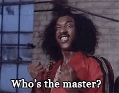 Who's The Master Black Guy GIF