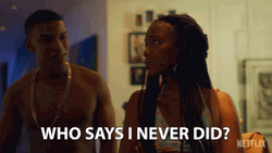 Who Said That Ama Qamata And His Boyfriend GIF