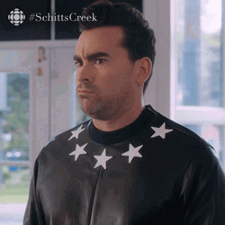 Who Said That David Rose Guilt Face GIF