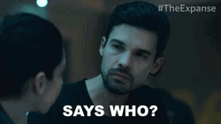 Who Said That Guy In Black Tee Talking GIF
