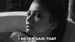 Who Said That Zendaya I Never Said That GIF
