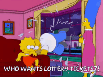 Who Wants Lottery Tickets?! GIF