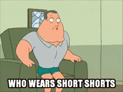 Who Wears Short Shorts Joe Swanson GIF